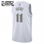Maillot NBA Dallas Mavericks Kyrie Irving Nike 2024-25 City Edition Blanc Swingman - Enfant